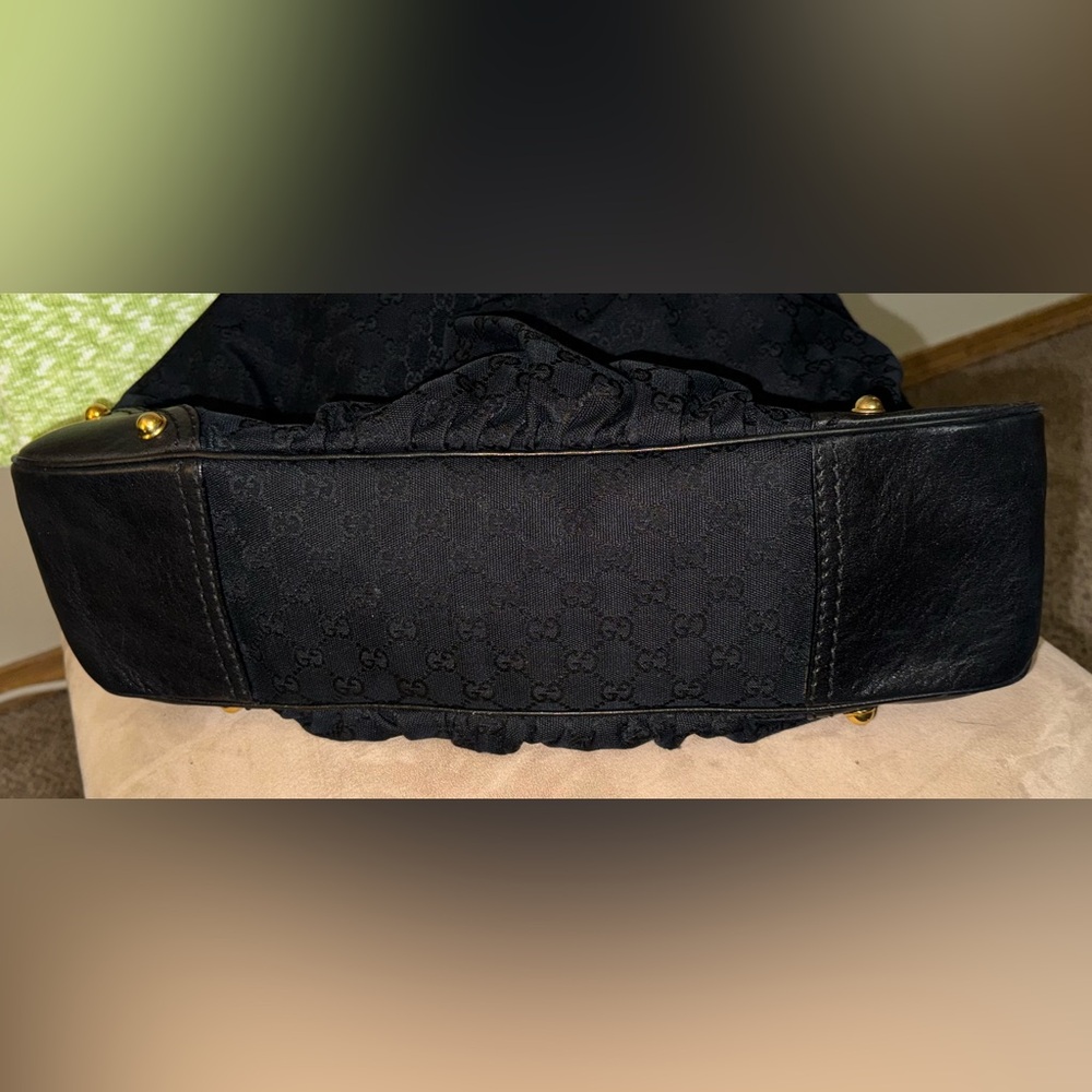 Black GUCCI XL JOCKEY with GG Fabric Excellent condition - Picture 5 of 13
